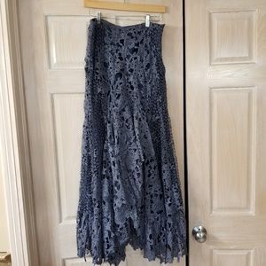 NWT Lace Boho Maxi Skirt